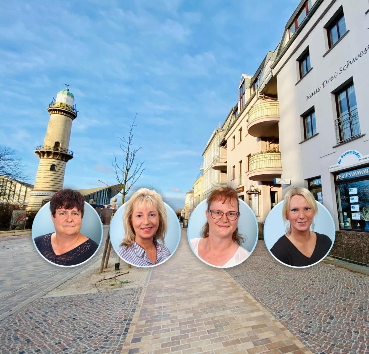 Meersalz, ca 100 m zum Strand Rostock Exterior foto